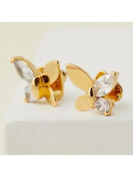 Kate Spade Social Butterfly Stud Earrings - Picture 7 of 9